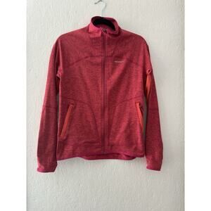 Merrell Select Wick Woman's Jacket Mock Neck Sz Medium Thumb Holes Full Zip